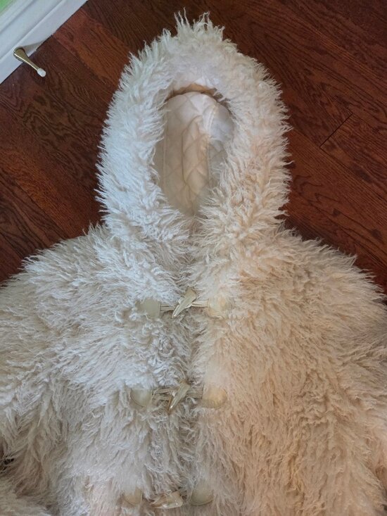 Joe Fresh Jackets & Blazers - Adorable faux fur duffle coat, size L